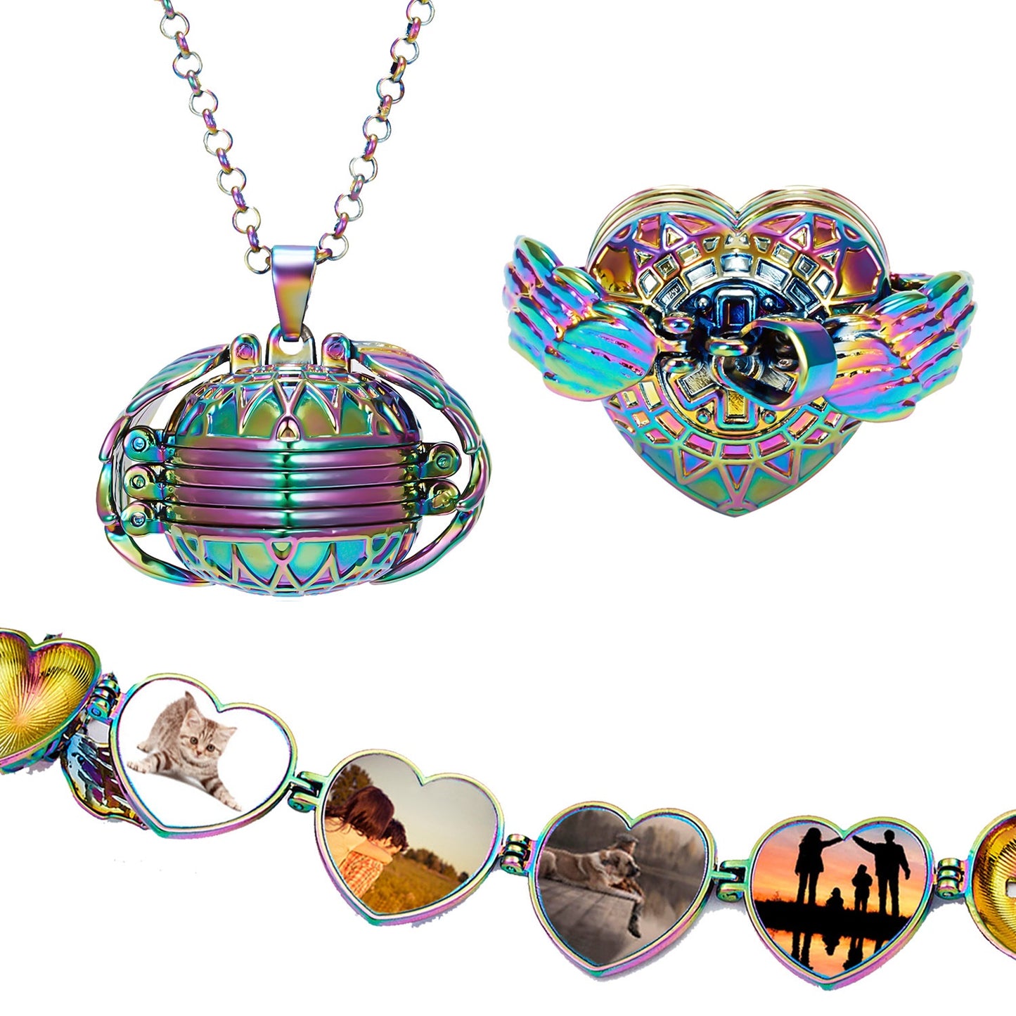 Photo necklace