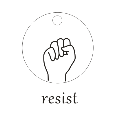 Hand Gestures Necklace Simple Disk Sign Language ASL Pendant Necklace For Sister Daughter Best Friends Necklaces 12mm Disc