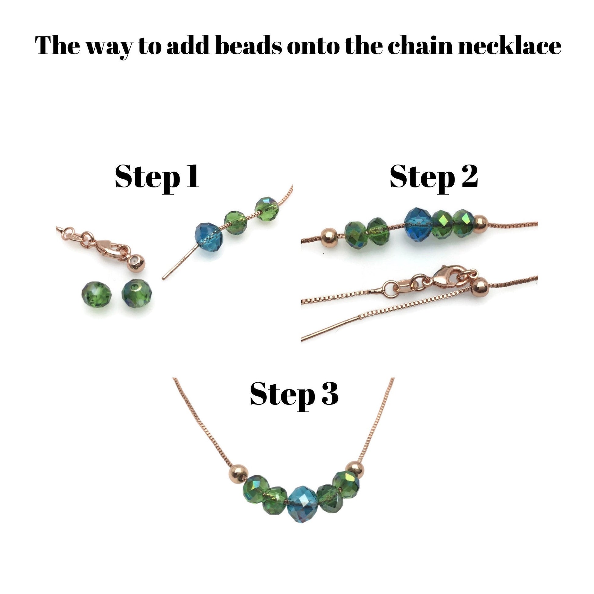 Bulk Brass Adjustable Cable Chain Necklace with Pin End for Adding Beads, Wholesale Slider Clasp Chain Blank DIY Jewelry Making Supplies