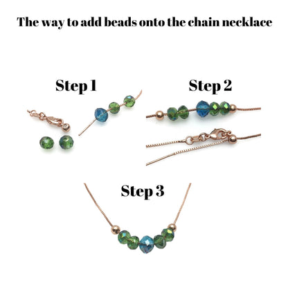 Bulk 50pcs Brass Slider Stopper Clasp Bead Findings For Adjustable Function on Dainty Necklace Bracelet and Connecting Charms with jump ring
