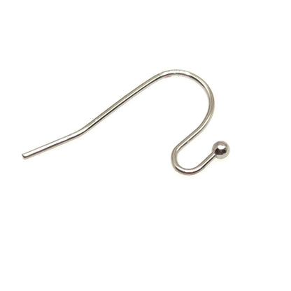 Ball Bead End Stainless Steel Surgical 316L Hypo-Allergenic French Ear Wire DIY Earring Jewelry Findings