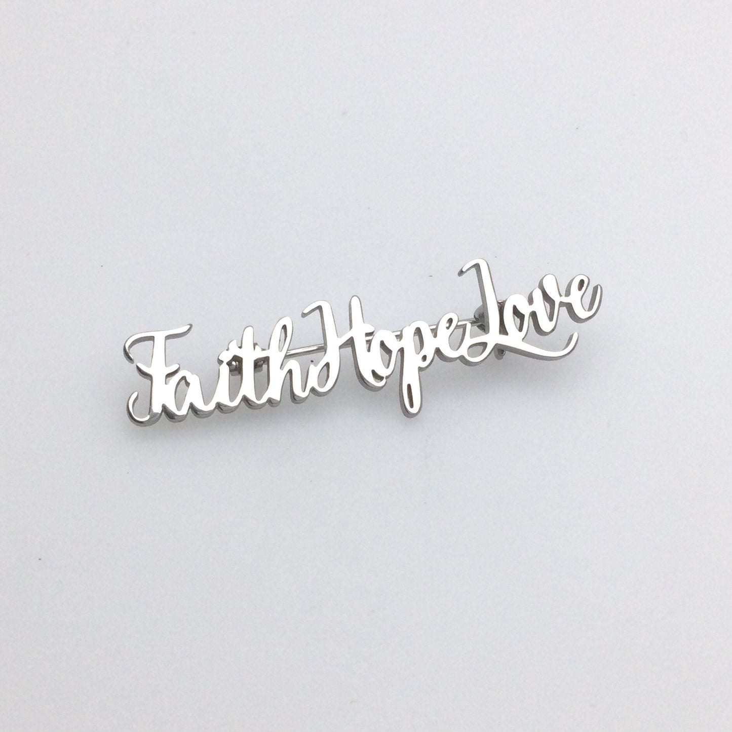 Custom Stainless Steel Name Pin, Personalized Brooch for Suit, Corporate Gift for Employees, Engraved Metal Name Tag Business Jewelry