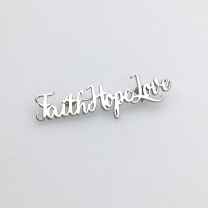 Custom Stainless Steel Name Pin, Personalized Brooch for Suit, Corporate Gift for Employees, Engraved Metal Name Tag Business Jewelry