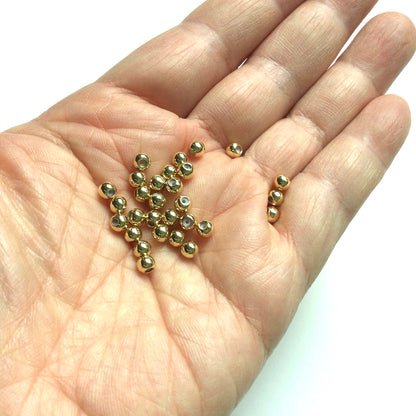 Bulk 50pcs Brass Slider Stopper Bead Findings For Adjustable Function on Dainty Necklace Bracelet