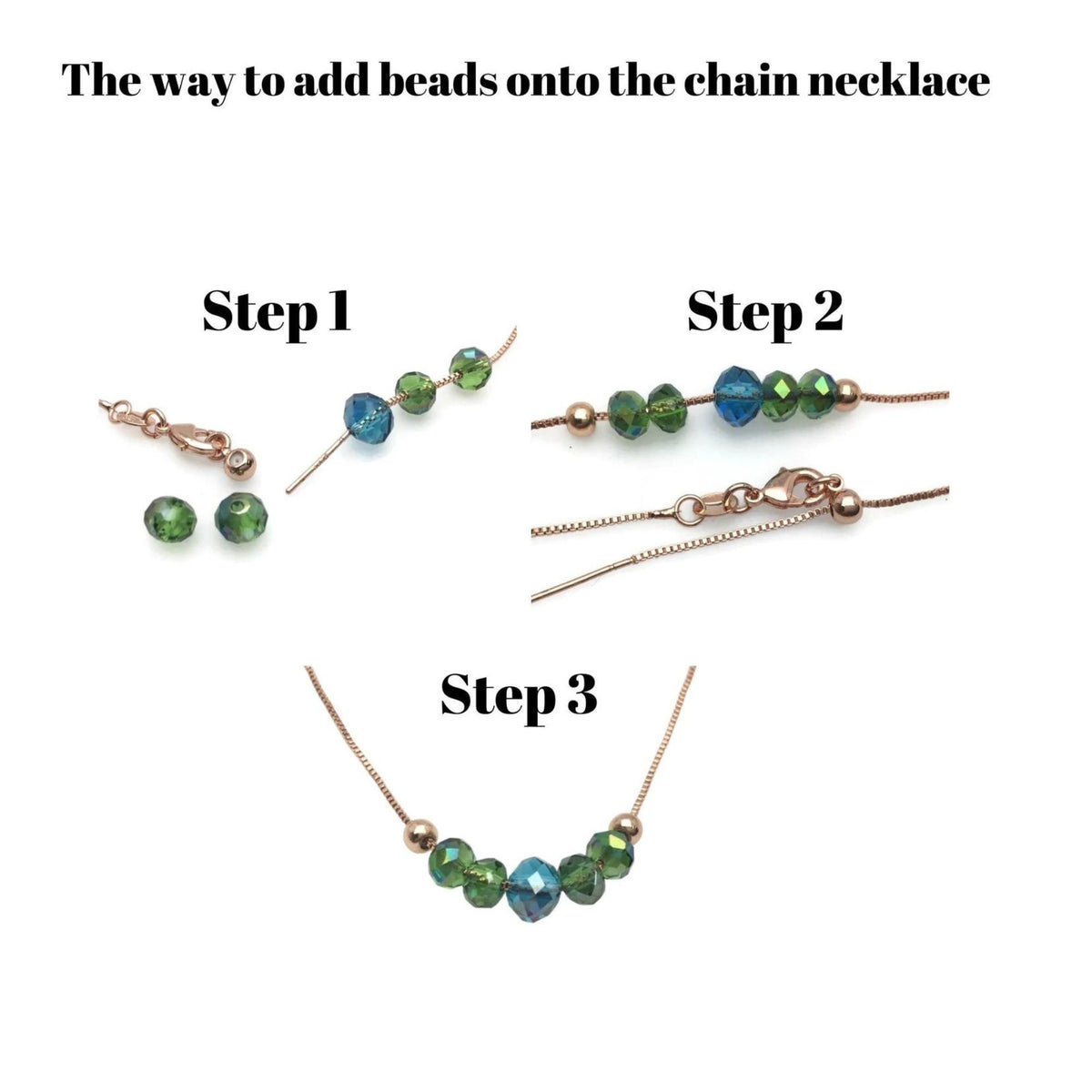 Solid 925 Sterling Silver Adjustable Cable Chain Necklace with Pin End for Adding Beads, Tarnish Resistant Slider Chain Wholesale
