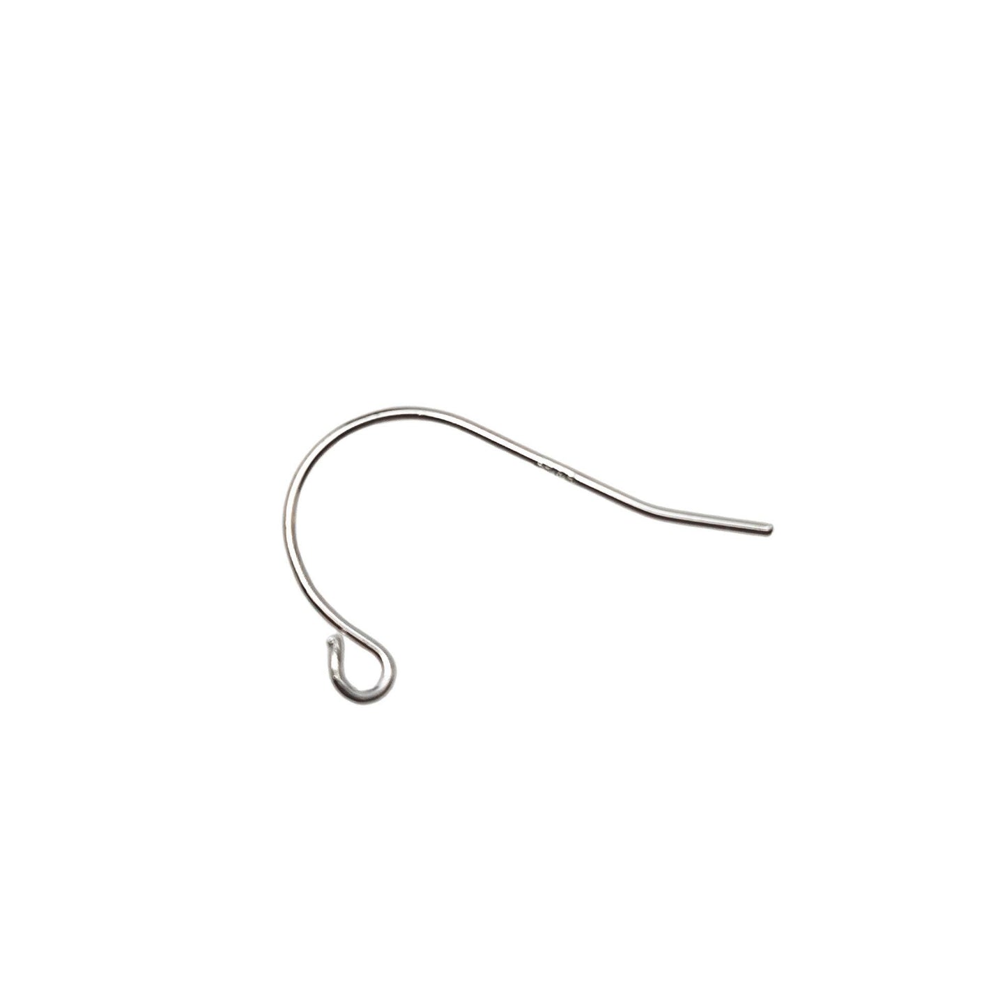 925 Sterling Silver S Shape Earring Hook French Wire Earring Findings Hook Ear Wire Earrings Jewelry Making Earrings Style #4