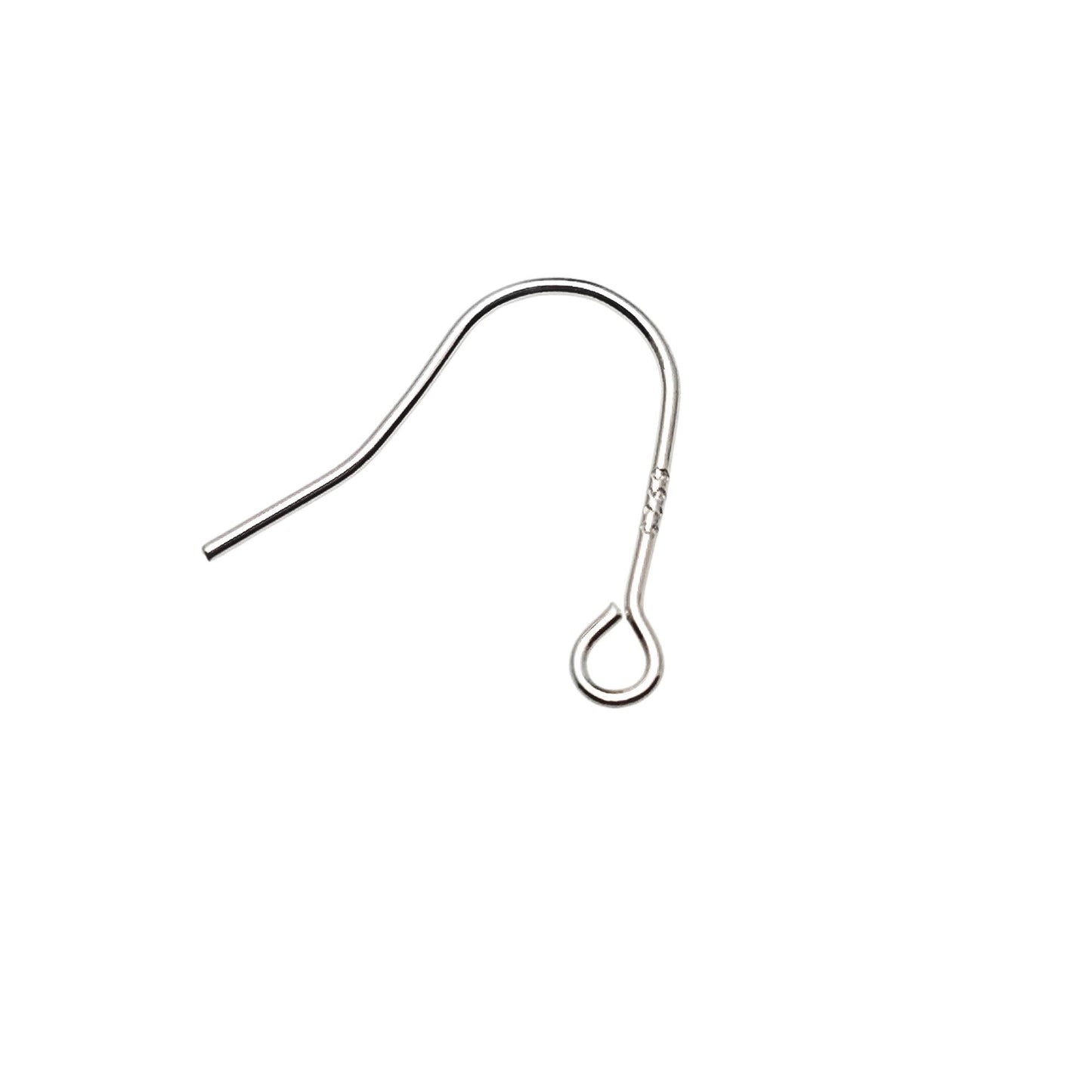 925 Sterling Silver Revert U Shape Earring Hook French Wire Earring Findings Hook Ear Wire Earrings Jewelry Making Earrings Style #6
