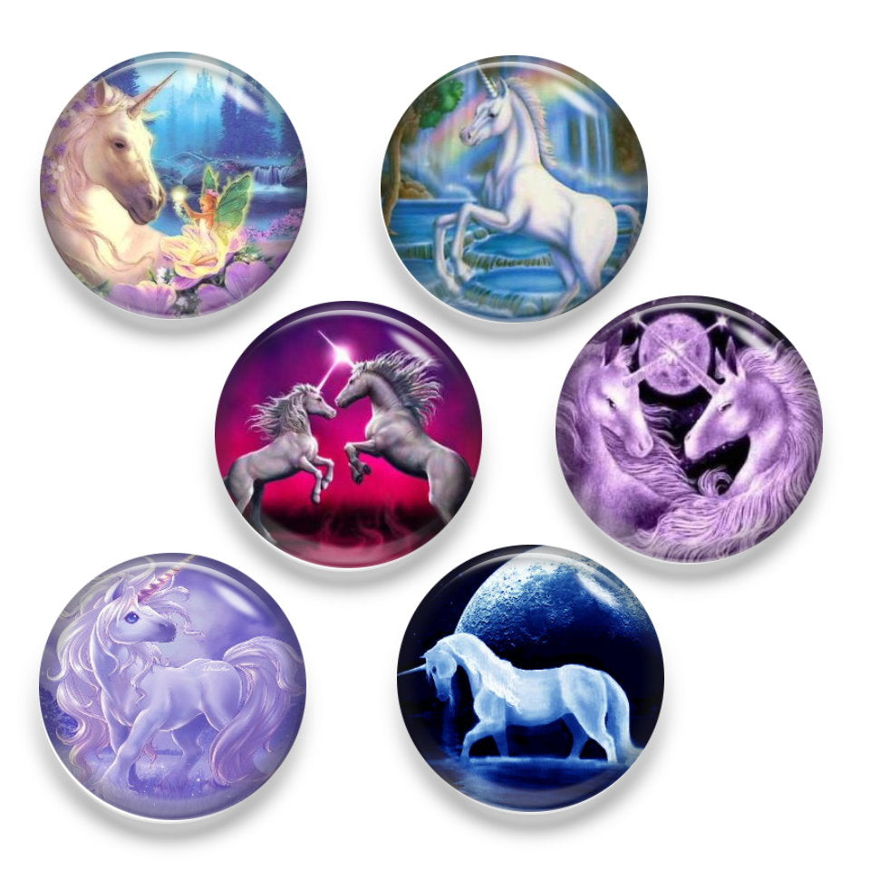 25mm Glass Cabochon, Glass Dome for Jewelry and Pendant Making Group A