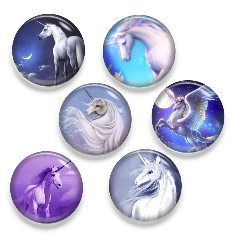 25mm Glass Cabochon, Glass Dome for Jewelry and Pendant Making Group A