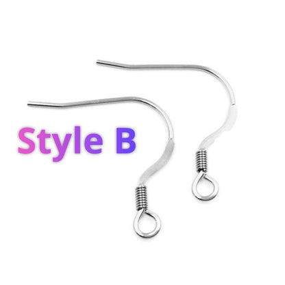 Surgical 316L Stainless Steel Hypo-Allergenic French Ear Wire You Pick