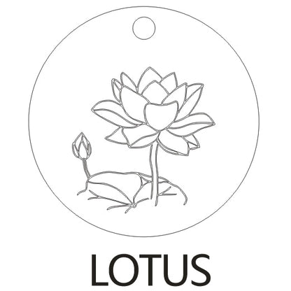 Delicate Birth Flowers Necklace Flora Collection Poppy Peony Rose Necklace Women Jewelry Gift 15mm, 18inch